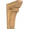 Ekena Millwork Legacy Slat Rough Sawn Outlooker, Western Red Cedar, 8"W x 18"D x 26"H OUT08X18X26LEC06RWR - alternate 1